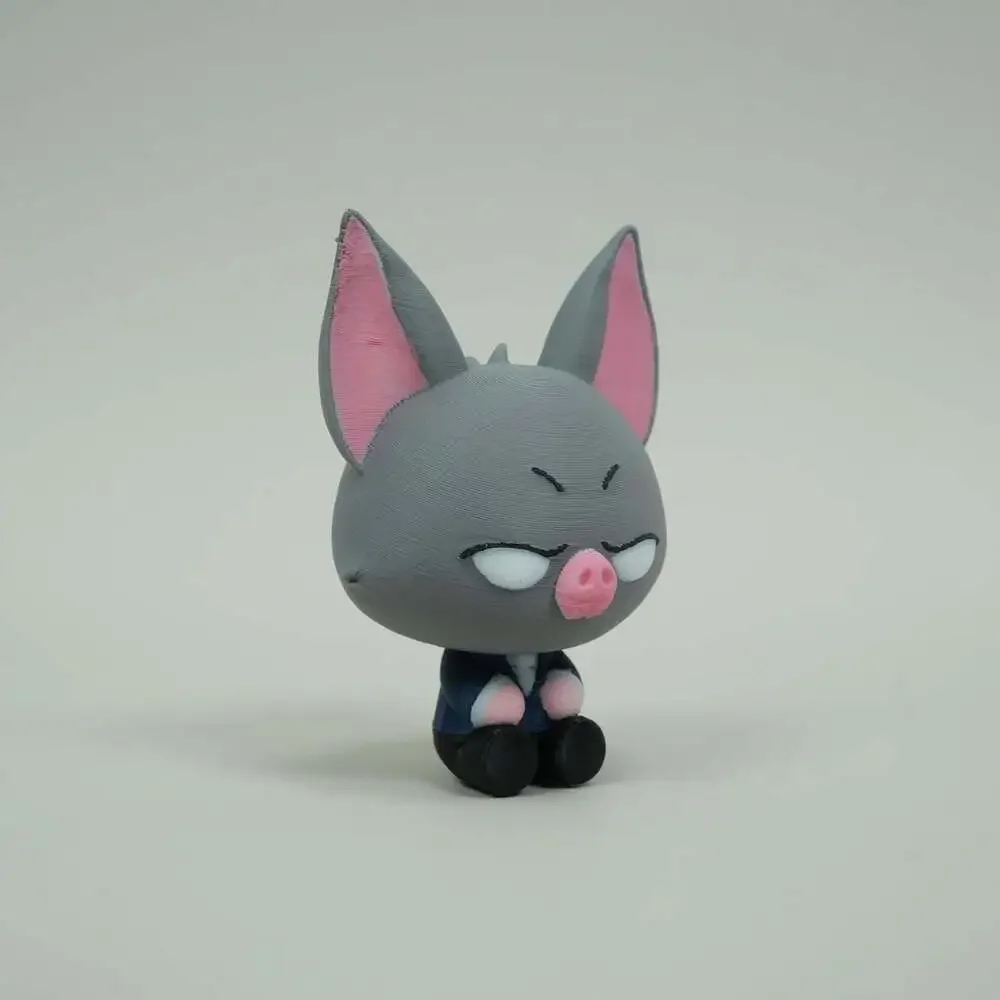 Dispatch Sonar 3D Printed Figure - 7Cm Bat Hero Desk Decor